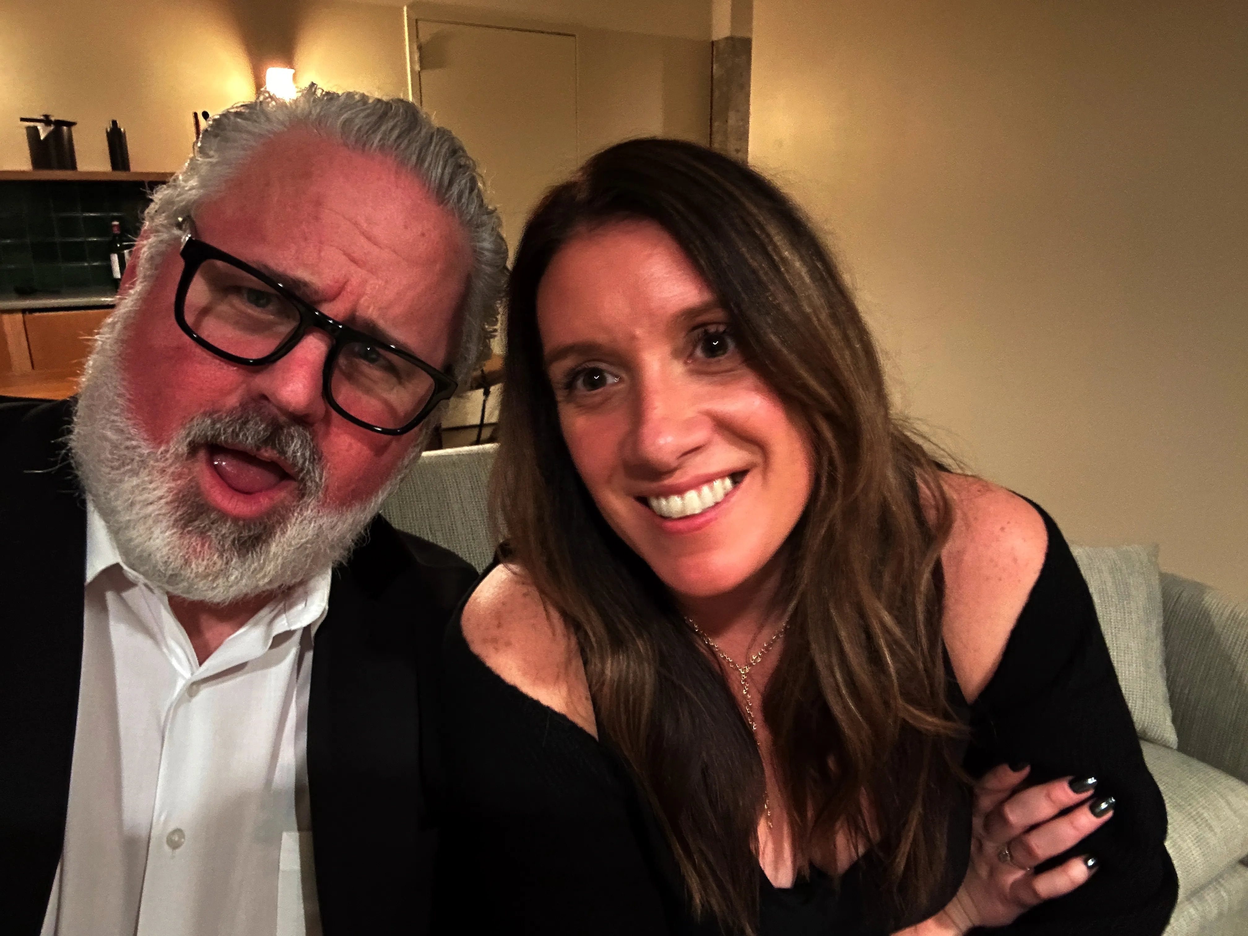 Travis and Lindsay a night out